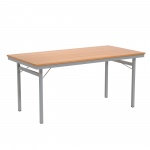 Klapptisch, 160x80 cm (B/T), 72 cm hoch, 4-Fuß, 